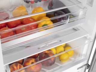 Пластик с антибактериальным покрытием в холодильниках Maunfeld
